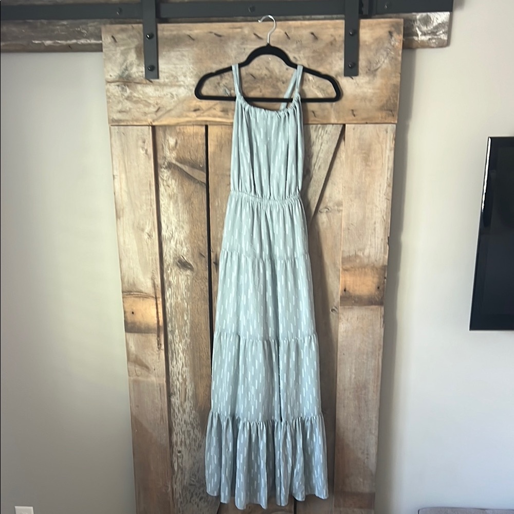 Vici Sky Blue Maxi Dress